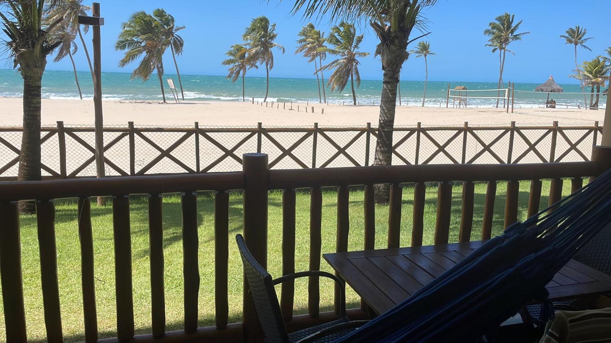 Appartement Vg Sun Bangalo P Cumbuco Fronte Mare 5 M Dal Mare Extérieur photo